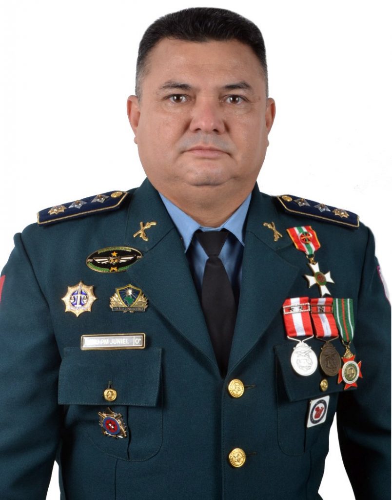 CONVÉS PRINCIPAL – Destaque da Coluna, Major Policial Militar Juniel Costa Maciel.