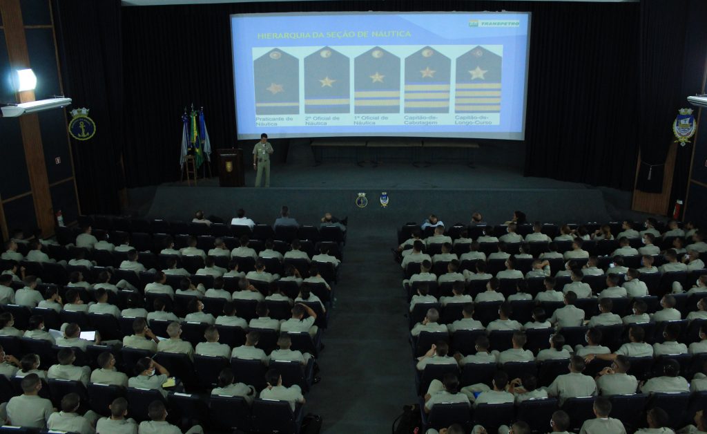 CONVÉS PRINCIPAL – CIABA realiza palestra sobre “A carreira do Oficial da Marinha Mercante e Operações de Navios Petroleiros”.