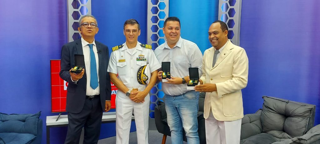 CONVÉS PRINCIPAL – Colunista participa de entrevista sobre Marinha Mercante na Rede TV de Belém do Pará.