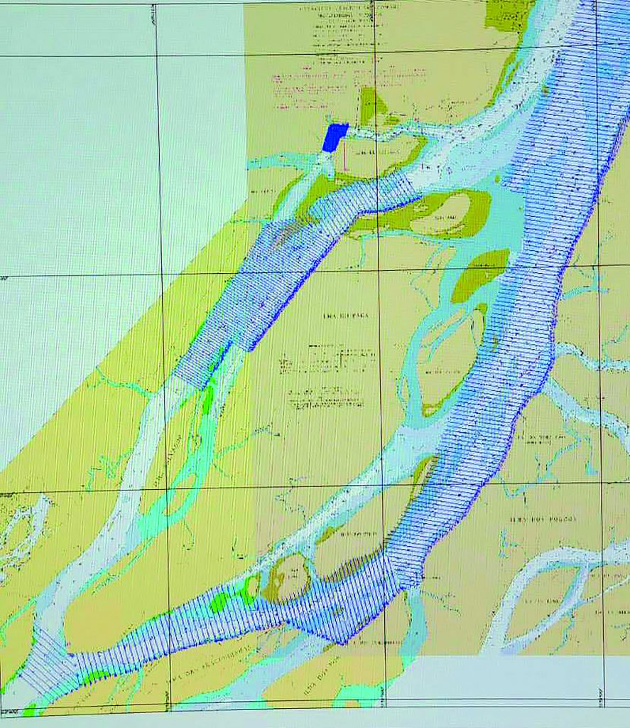 NAVEGAÇÃO EM FOCO – Nova sondagem do canal do Mazagão e Pracaubas.
