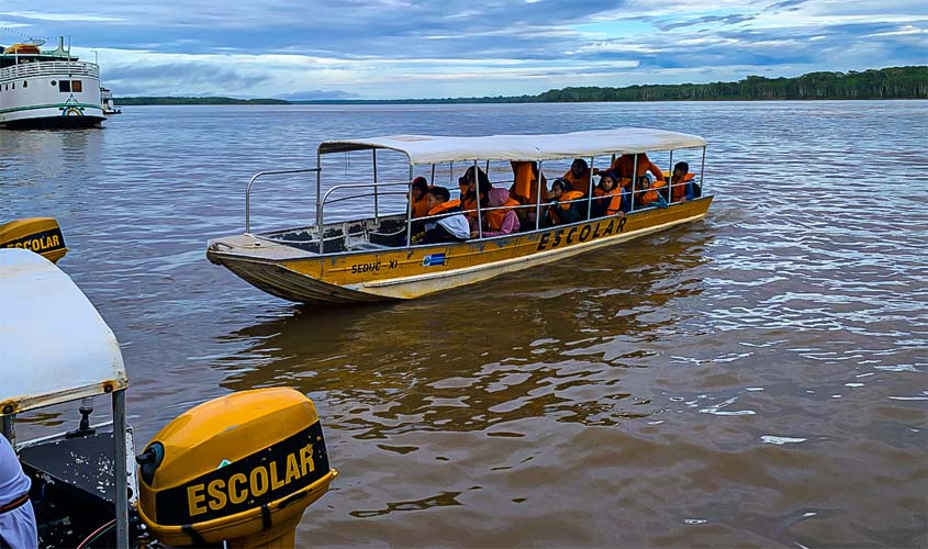 Rondônia: MPRO solicita uma série de melhorias para garantir segurança no transporte escolar fluvial de Porto Velho