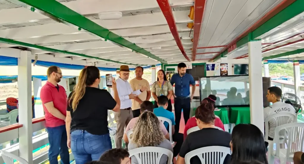 Sebrae/RO e Semtel impulsionam turismo fluvial em Porto Velho.