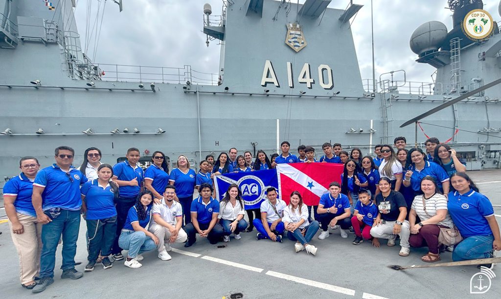 NAVEGAÇÃO EM FOCO – Projeto Escola Azul Brasil visita o NAM Atlântico.