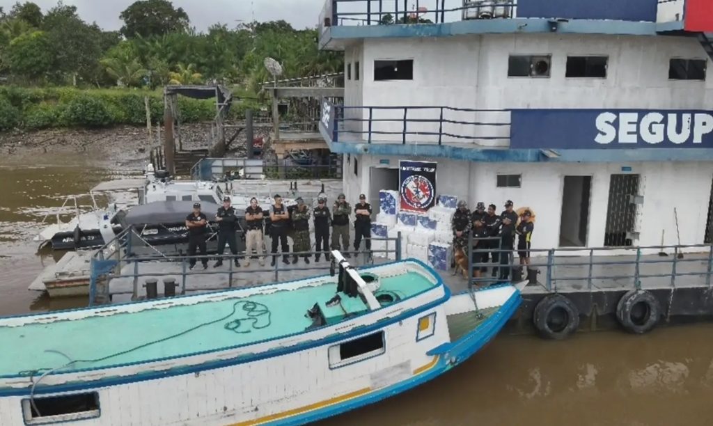 Fiscalização fluvial reforça combate ao crime nos rios do Pará.